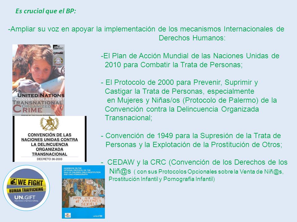 -El Plan de Acción Mundial de las Naciones Unidas de