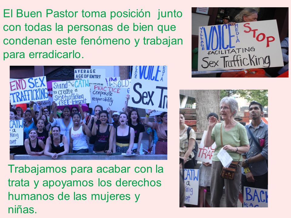 El Buen Pastor toma posición junto con todas la personas de bien que condenan este fenómeno y trabajan para erradicarlo.