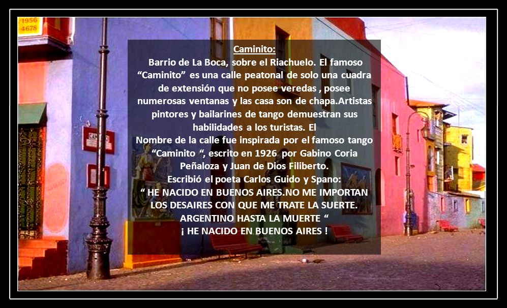 Escribió el poeta Carlos Guido y Spano: ¡ HE NACIDO EN BUENOS AIRES !
