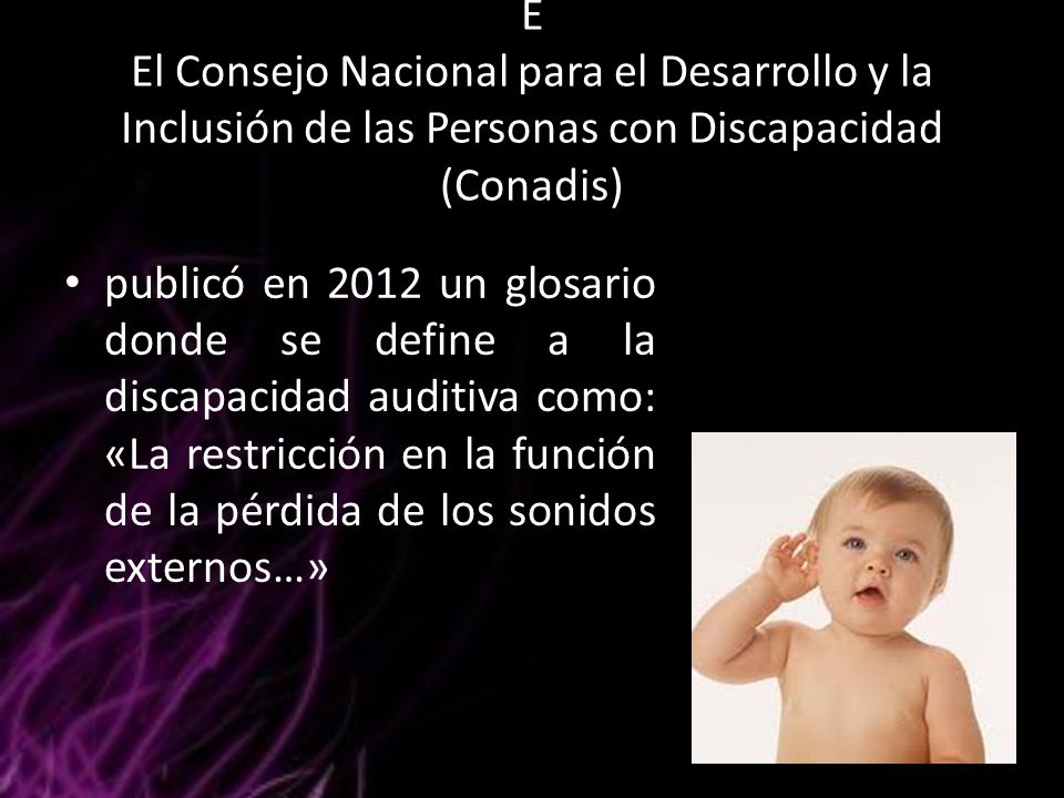 E El Consejo Nacional para el Desarrollo y la Inclusión de las Personas con Discapacidad (Conadis)