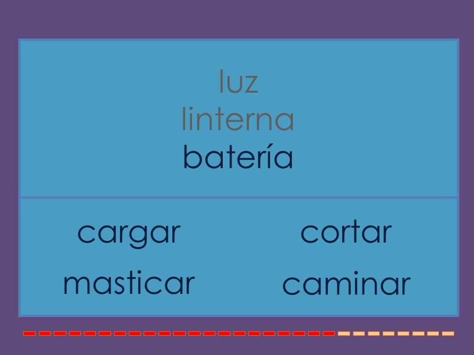 luz linterna batería cargar cortar masticar caminar