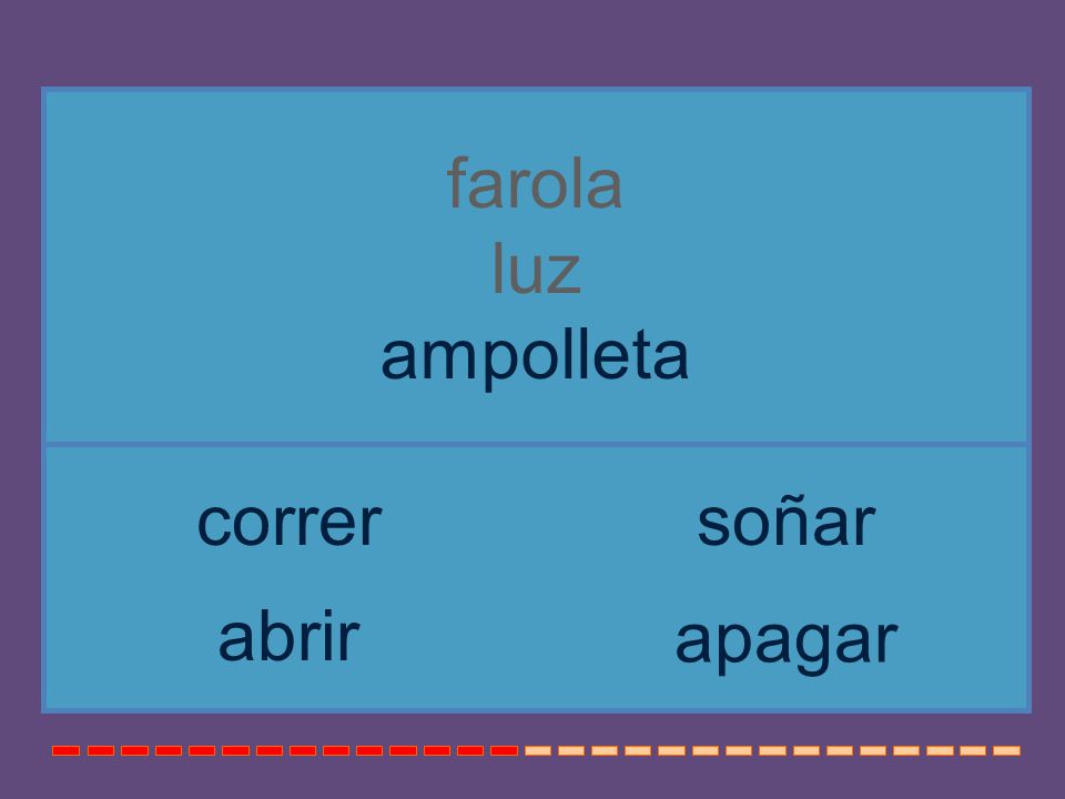 farola luz ampolleta correr soñar abrir apagar