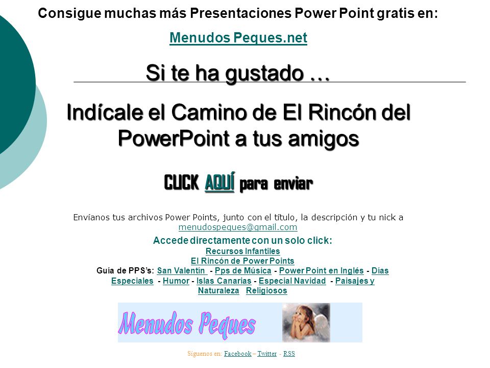 Indícale el Camino de El Rincón del PowerPoint a tus amigos
