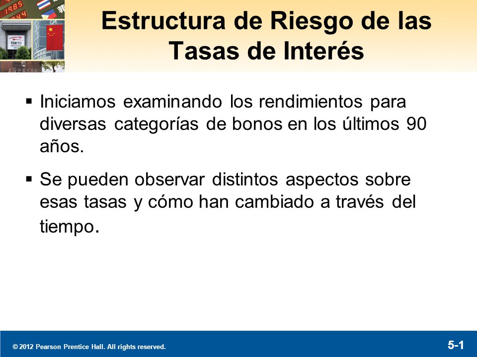 La Estructura de Riesgo en los Bonos a Largo Plazo en U.S.