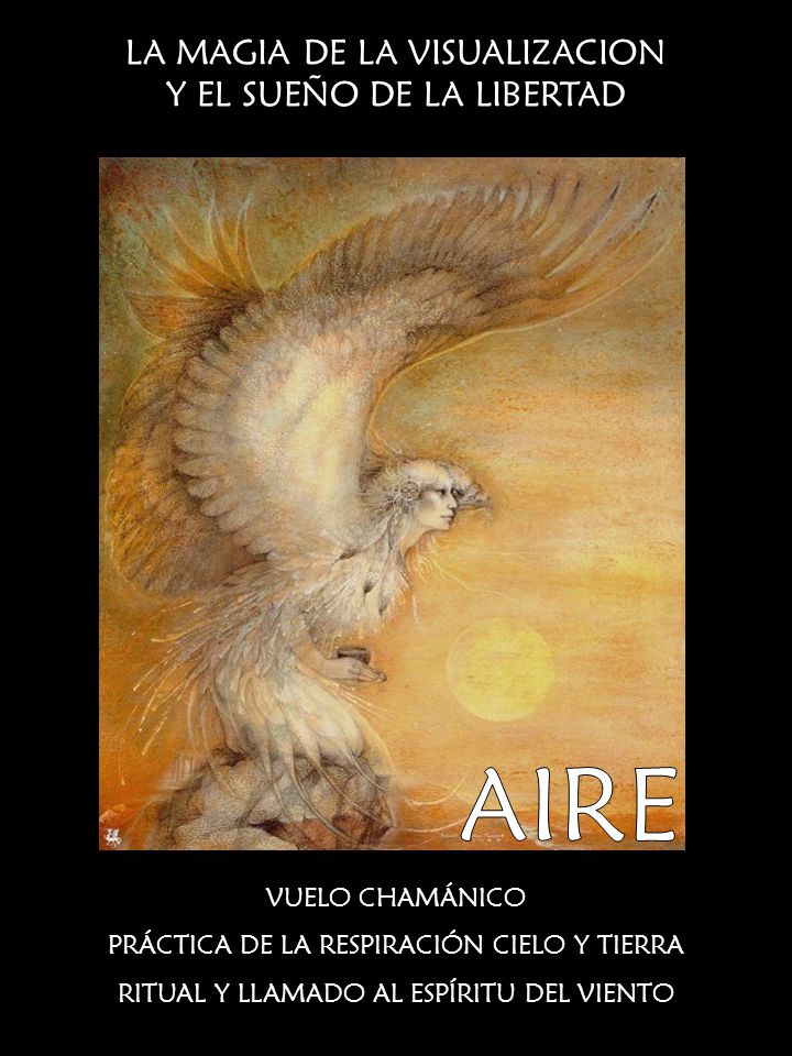 AIRE LA MAGIA DE LA VISUALIZACION Y EL SUEÑO DE LA LIBERTAD
