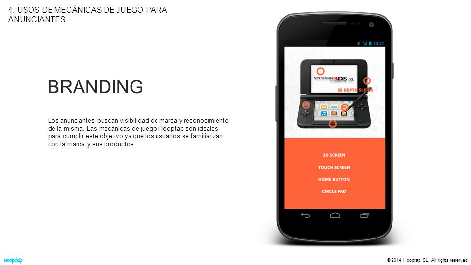 BRANDING 4. USOS DE MECÁNICAS DE JUEGO PARA ANUNCIANTES