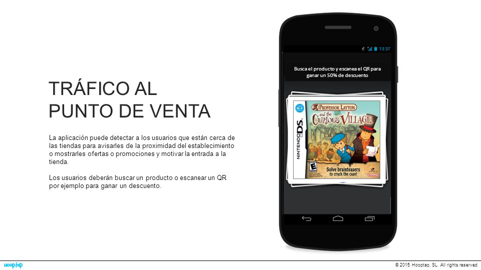 Busca el producto y escanea el QR para ganar un 50% de descuento