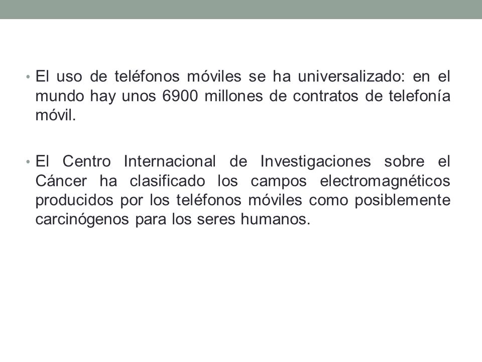 El uso de teléfonos móviles se ha universalizado: en el mundo hay unos 6900 millones de contratos de telefonía móvil.