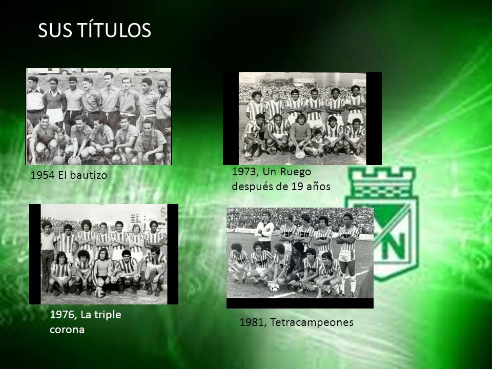 SUS TÍTULOS 1973, Un Ruego después de 19 años 1954 El bautizo