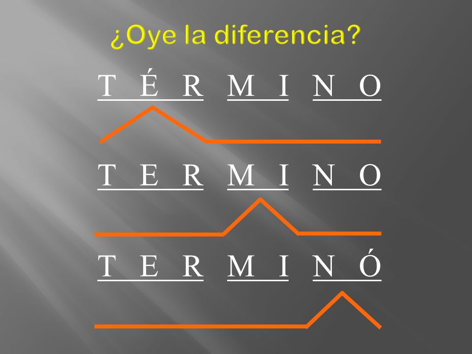 T É R M I N O T E R M I N O T E R M I N Ó
