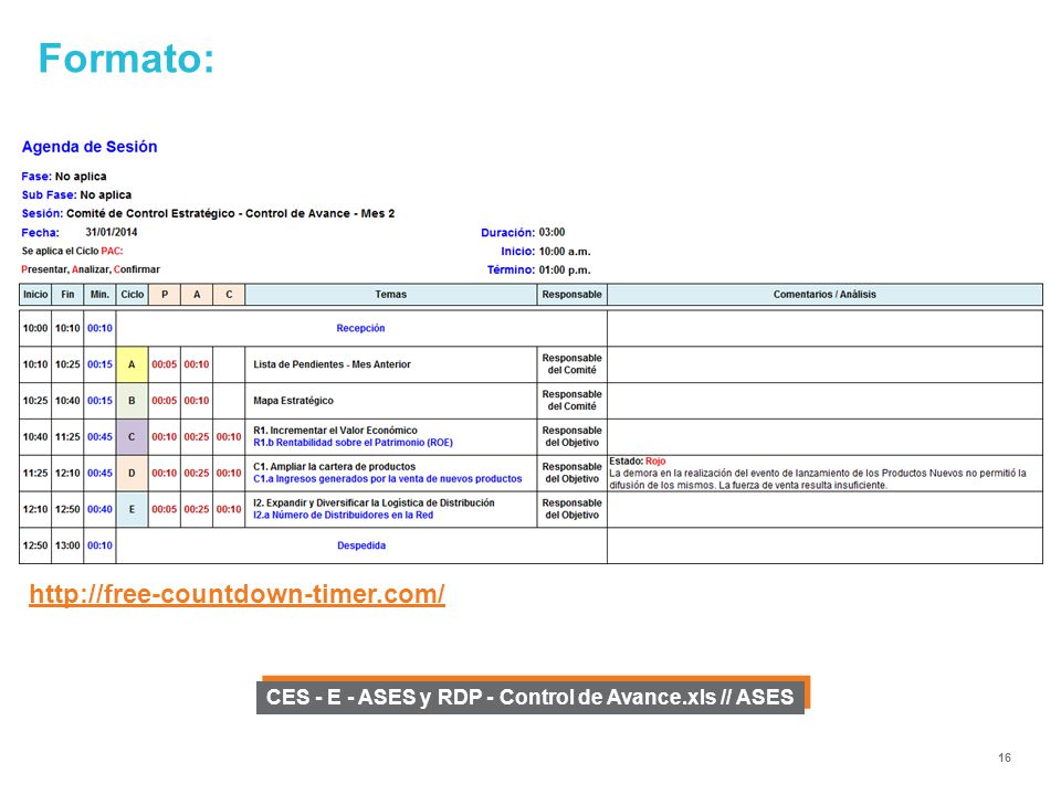 CES - E - ASES y RDP - Control de Avance.xls // ASES