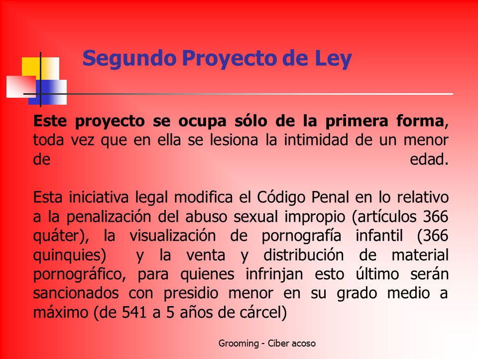 Segundo Proyecto de Ley