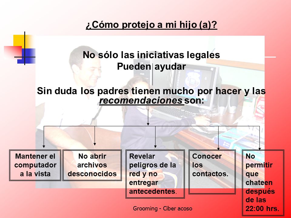 ¿Cómo protejo a mi hijo (a) No sólo las iniciativas legales