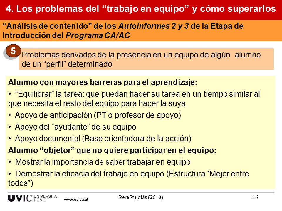 4. Los problemas del trabajo en equipo y cómo superarlos