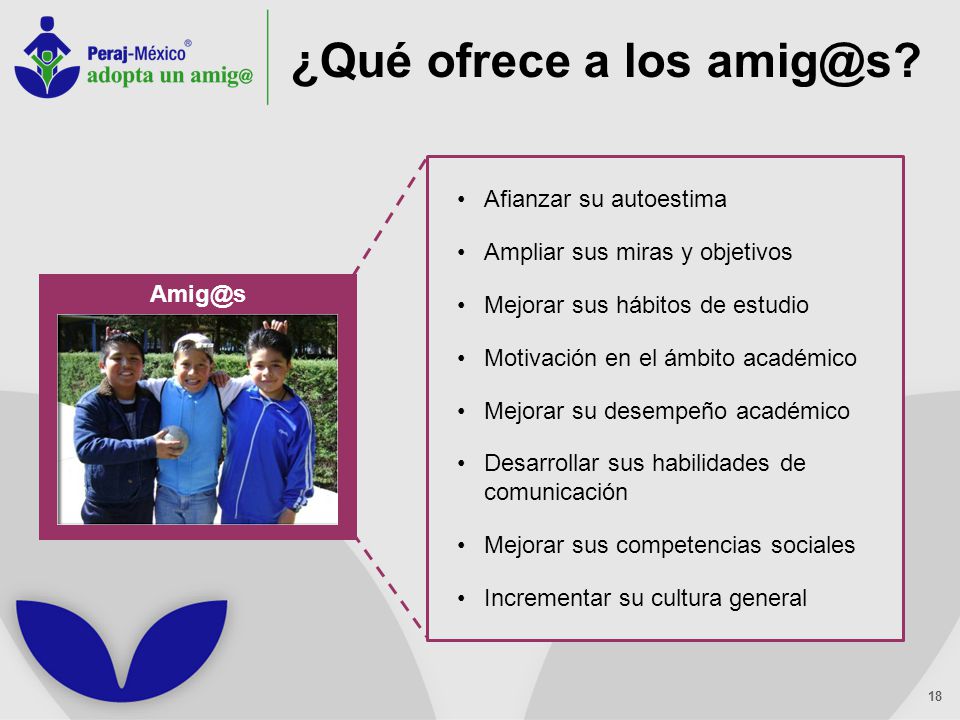 ¿Qué ofrece a los tutores