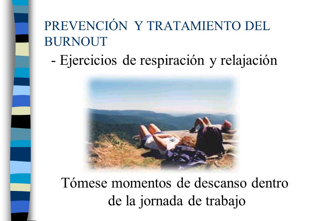 PREVENCIÓN Y TRATAMIENTO DEL BURNOUT