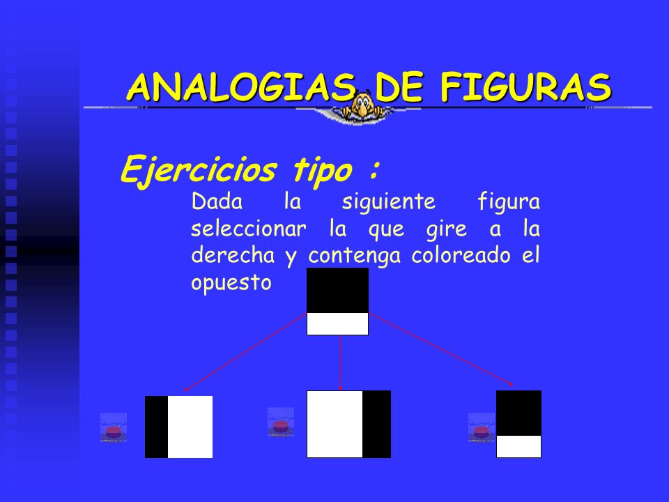 ANALOGIAS DE FIGURAS Ejercicios tipo :