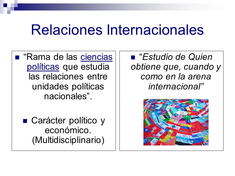 Geopolítica y Relaciones Internacionales - ppt video online descargar