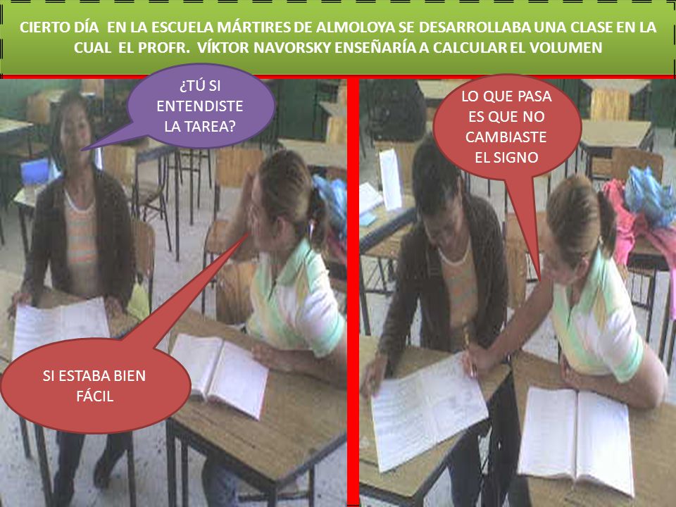 ¿TÚ SI ENTENDISTE LA TAREA LO QUE PASA ES QUE NO CAMBIASTE EL SIGNO