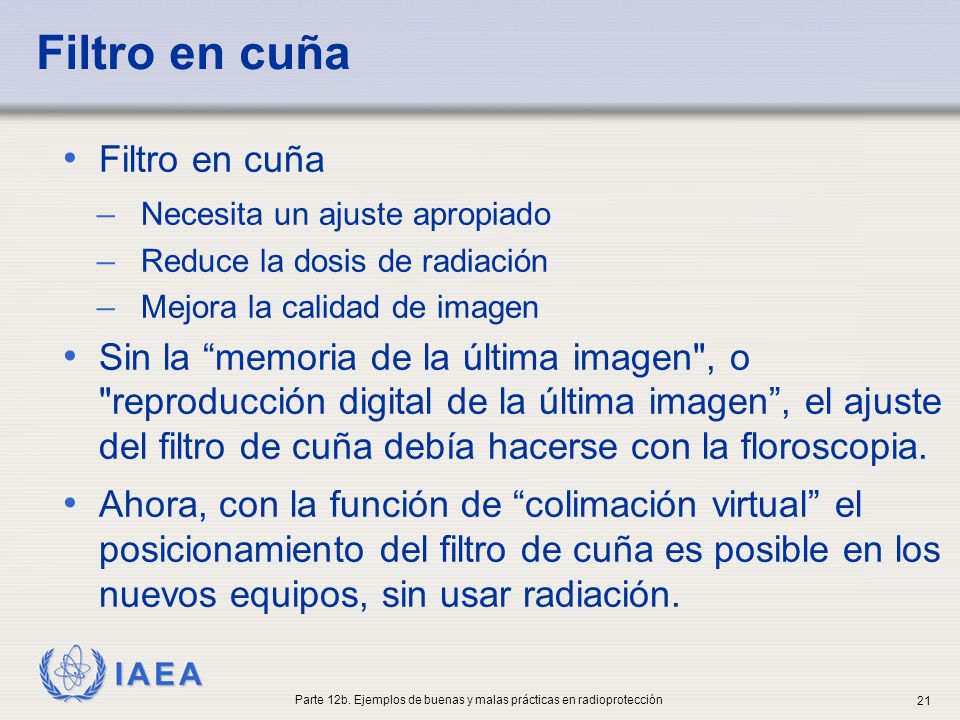 Parte 12b. Ejemplos de buenas y malas prácticas en radioprotección
