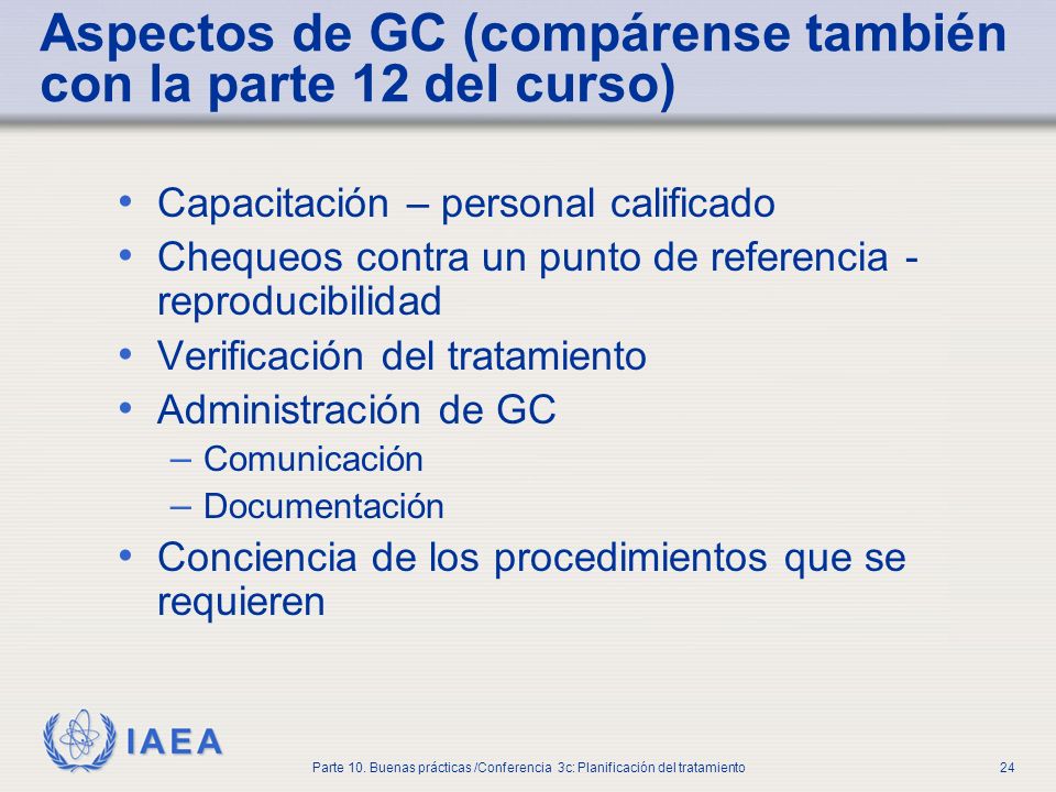 Aspectos de GC (compárense también con la parte 12 del curso)