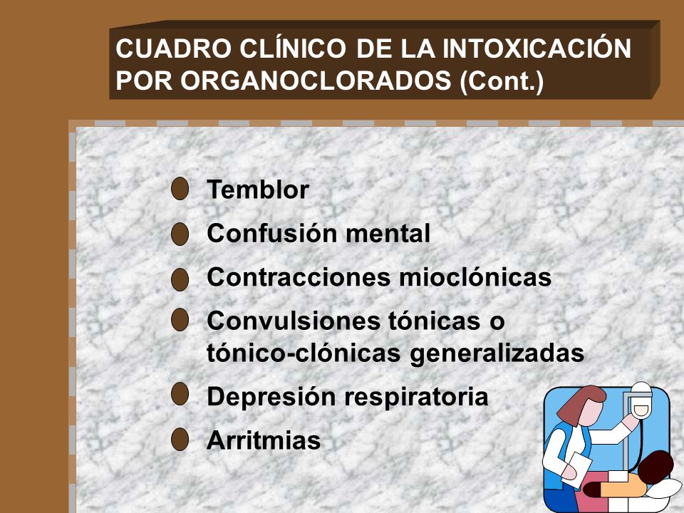 CUADRO CLÍNICO DE LA INTOXICACIÓN