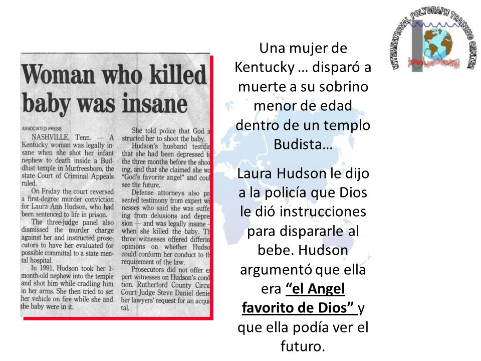 Una mujer de Kentucky … disparó a muerte a su sobrino menor de edad dentro de un templo Budista…