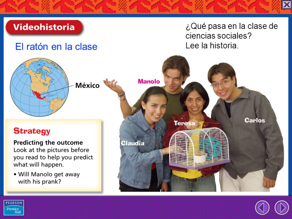 El ratón en la clase ¿Qué pasa en la clase de ciencias sociales