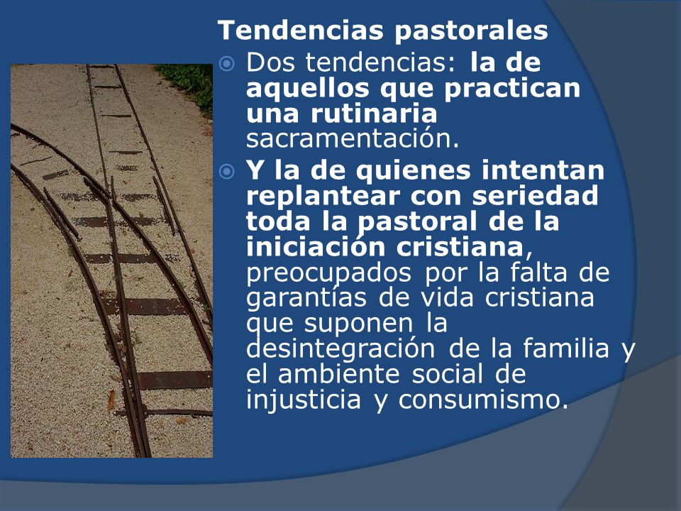Tendencias pastorales