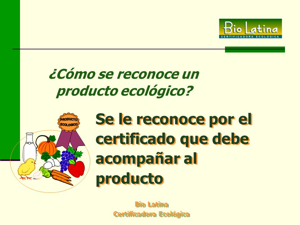 Certificadora Ecológica