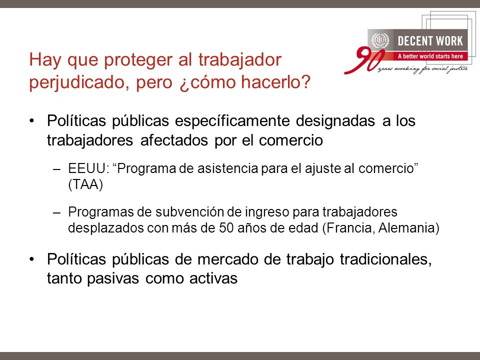 Hay que proteger al trabajador perjudicado, pero ¿cómo hacerlo