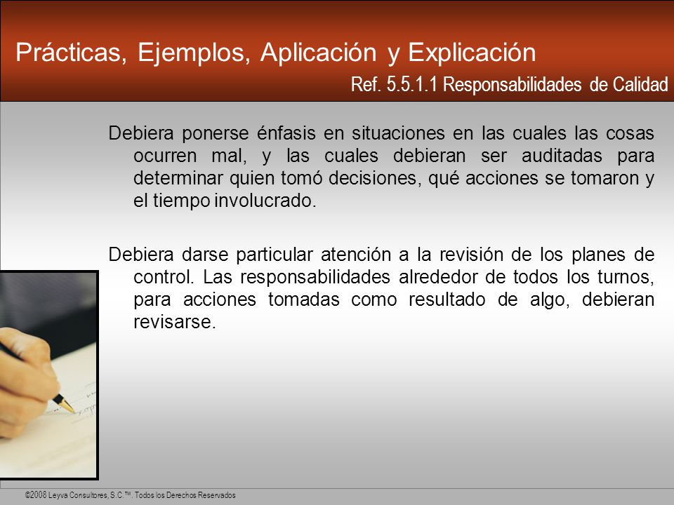 Prácticas, Ejemplos, Aplicación y Explicación