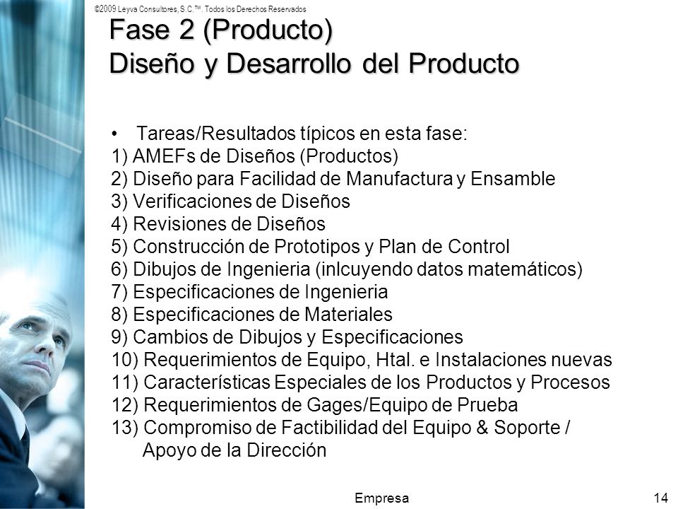 Fase 2 (Producto) Diseño y Desarrollo del Producto