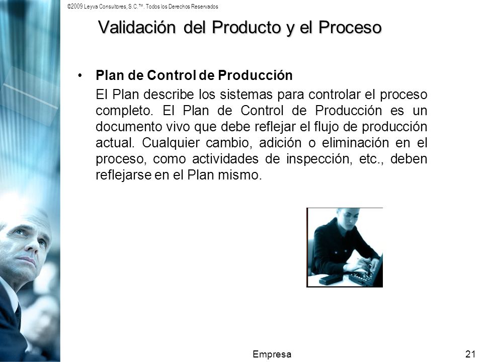 Validación del Producto y el Proceso