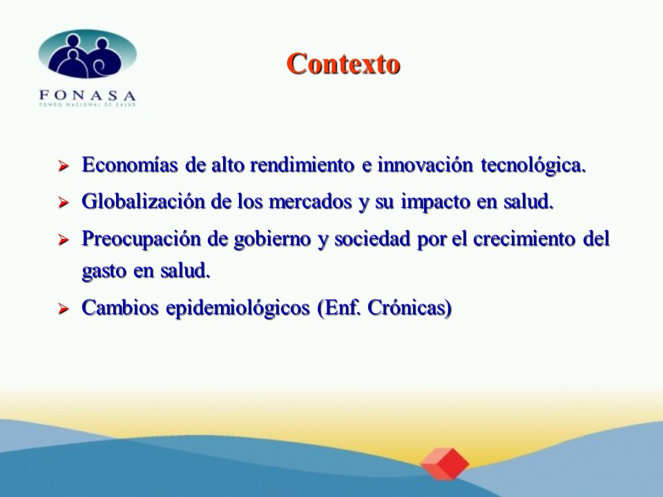 Contexto Economías de alto rendimiento e innovación tecnológica.