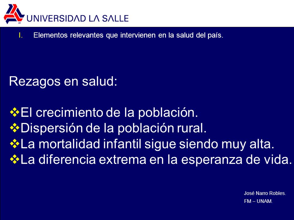 El crecimiento de la población. Dispersión de la población rural.