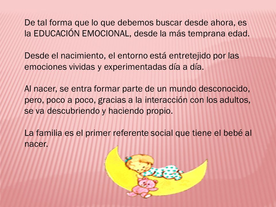 De tal forma que lo que debemos buscar desde ahora, es