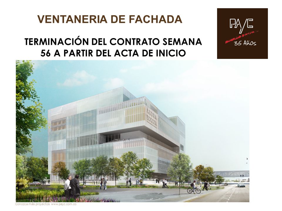 TERMINACIÓN DEL CONTRATO SEMANA 56 A PARTIR DEL ACTA DE INICIO