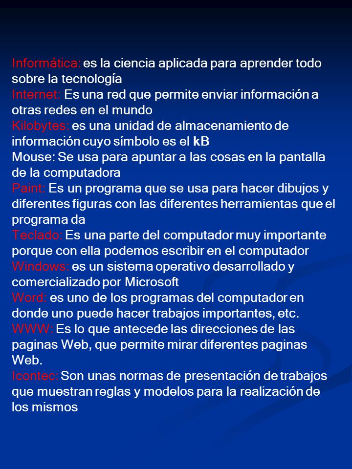 Informática: es la ciencia aplicada para aprender todo sobre la tecnología