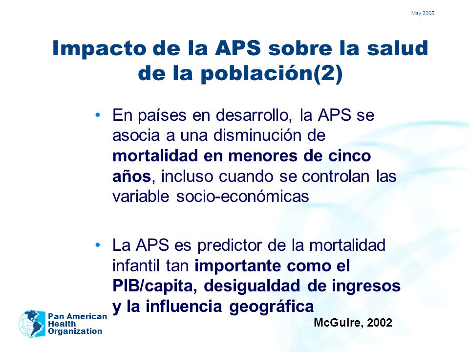 Impacto de la APS sobre la salud de la población(2)