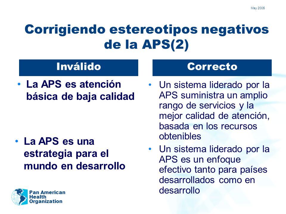 Corrigiendo estereotipos negativos de la APS(2)