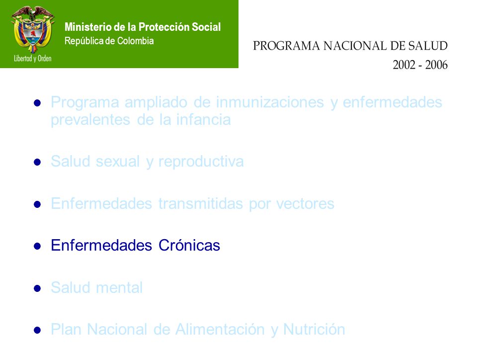 Programa ampliado de inmunizaciones y enfermedades prevalentes de la infancia