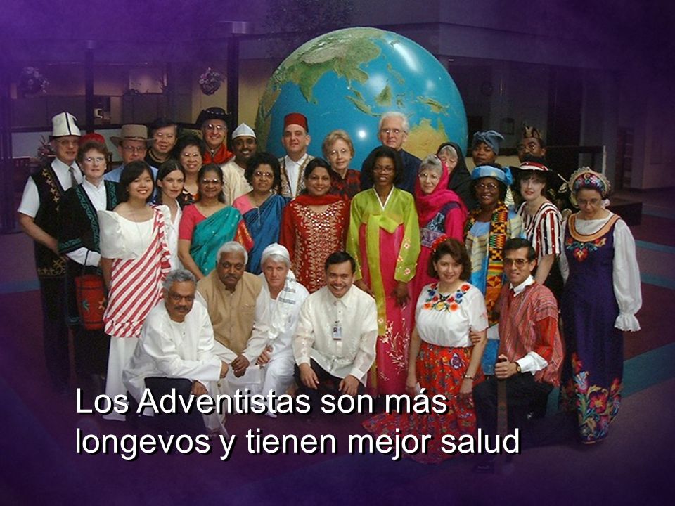 Los Adventistas son más longevos y tienen mejor salud