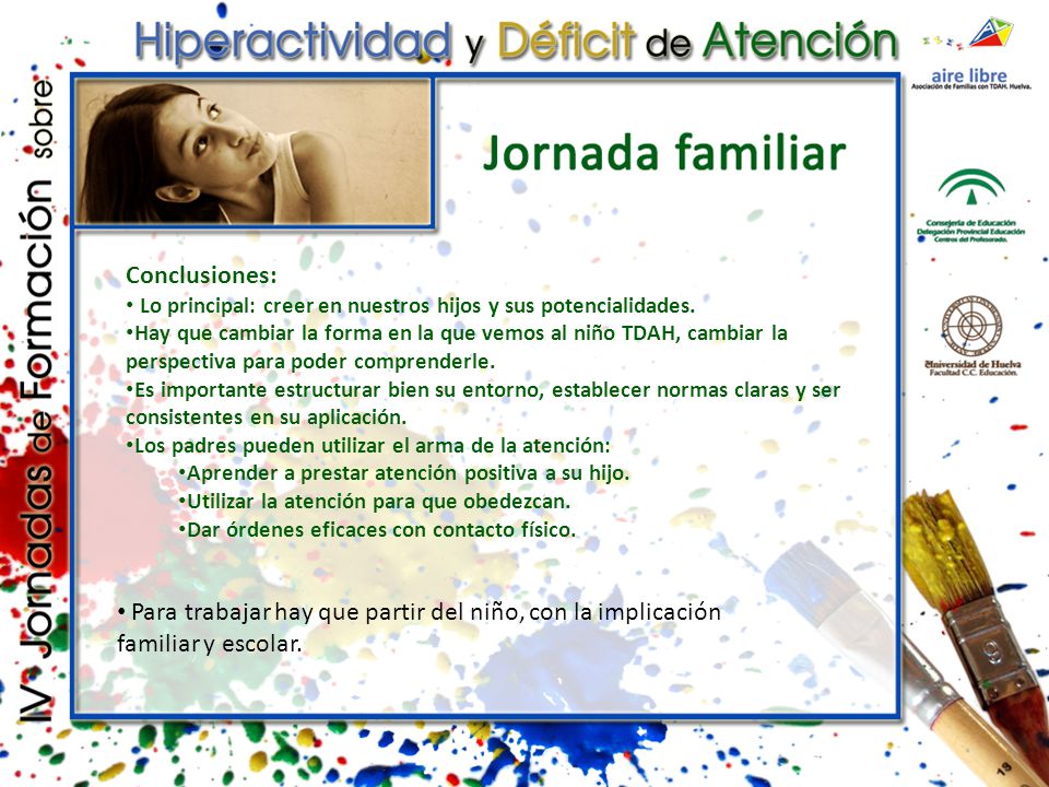 Conclusiones: Lo principal: creer en nuestros hijos y sus potencialidades.