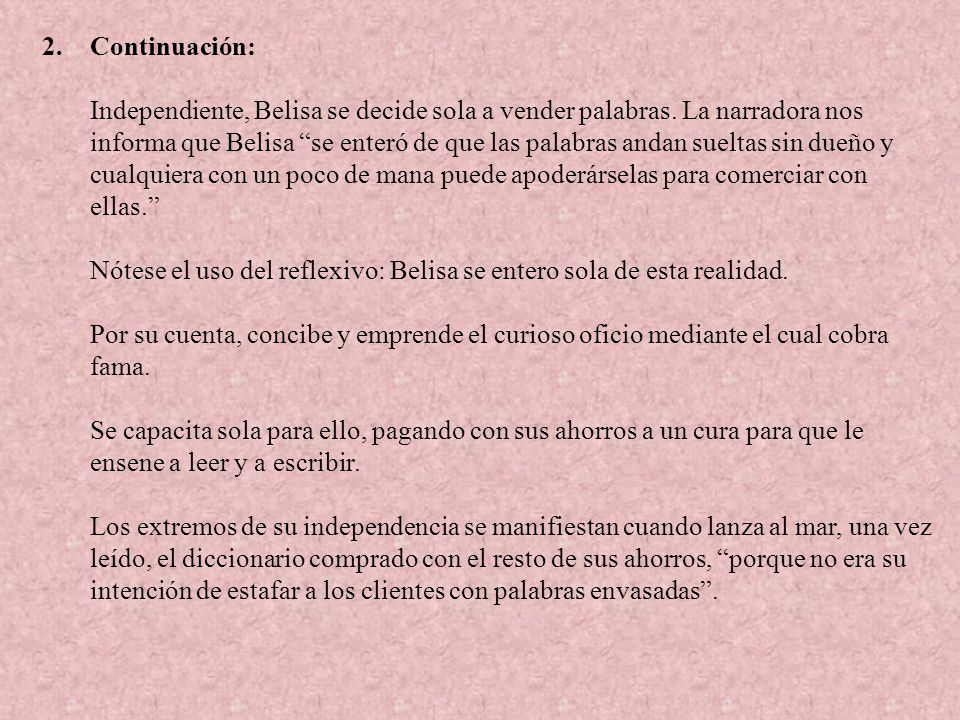 Continuación: