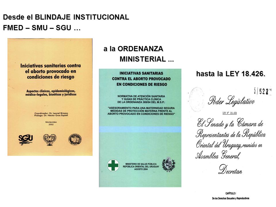 Desde el BLINDAJE INSTITUCIONAL
