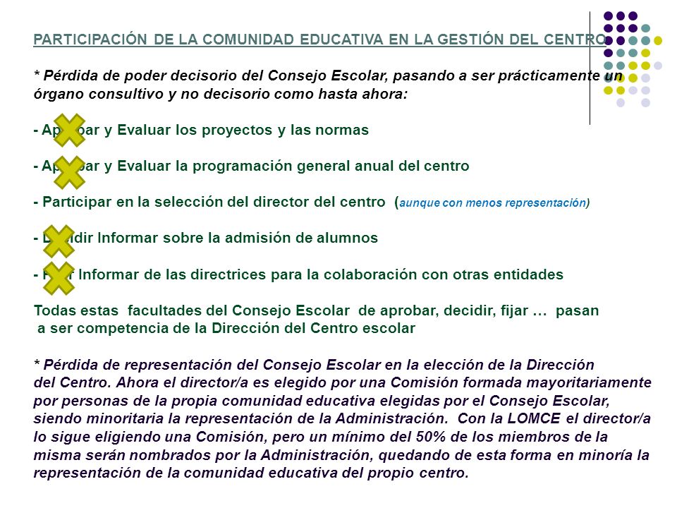 PARTICIPACIÓN DE LA COMUNIDAD EDUCATIVA EN LA GESTIÓN DEL CENTRO