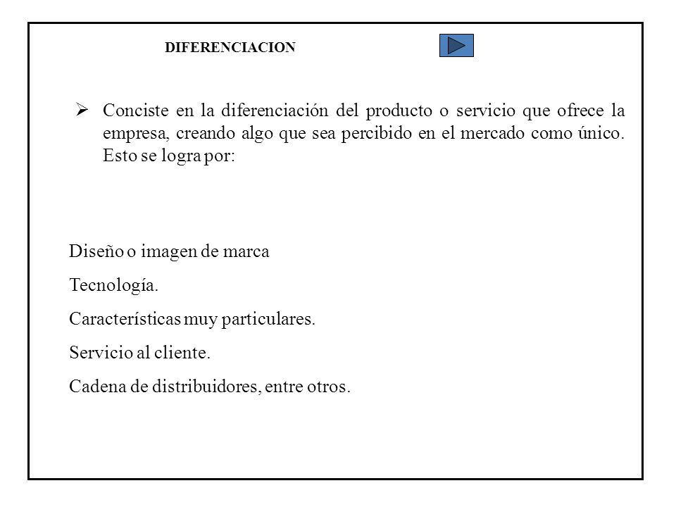 Diseño o imagen de marca Tecnología. Características muy particulares.