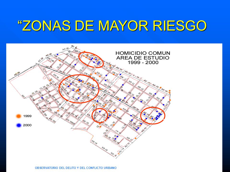 Avenida Caracas a Carrera 16 entre Calles 19 y 23