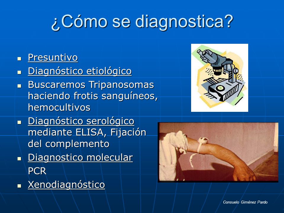 ¿Cómo se diagnostica Presuntivo Diagnóstico etiológico